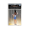 Glitterati Disco Party Penis Foil 6 Ft. Curtains 2-piece Set