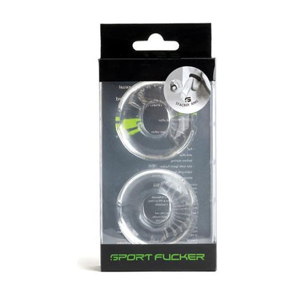 Sport Fucker Stacker Rings - Clear