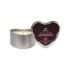 Earthly Body 2024 Valentines 3 In 1 Massage Heart Candle - 4 Oz Eros Embrace