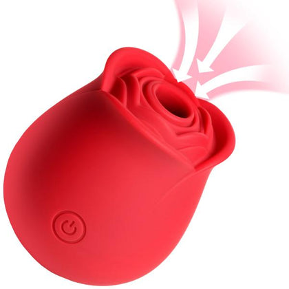 The Perfect Rose Clitoral Stimulator - Red