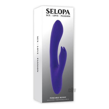 Selopa Poseable Bunny Purple