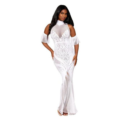 Bodystocking Gown White O/s