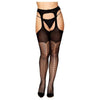 Fishnet Suspender Garter Pantyhose O/s