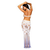 Bodystocking Gown White/ Hydrangea O/s