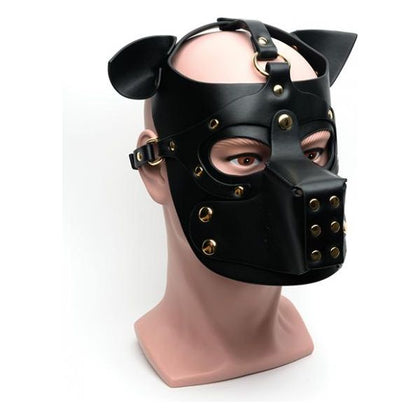 665 Bondage Pup Hood - O/s Black