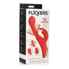 Flicking Silicone Rabbit Vibrator