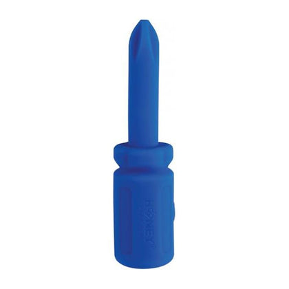 Sensation Spike The Screwdriver Vibrator - Blue