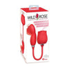 Wild Rose Suction & Come Hither Vibrator - Red