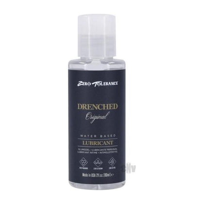 Zero Tolerance Drenched Original Water-based Lubricant 2 Oz.