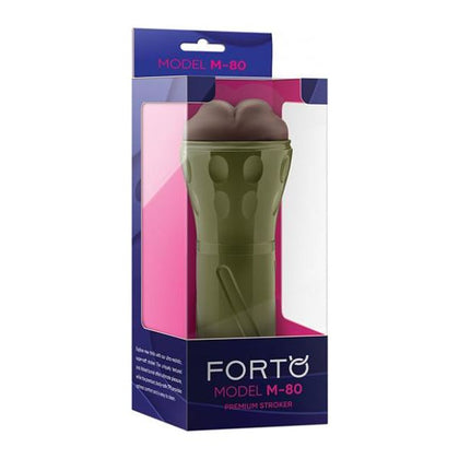 Forto Model M-80 Hard-side Mouth Masturbator - Dark