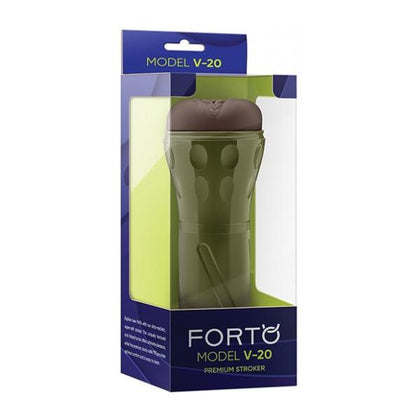 Forto Model V-20 Hard-side Vagina Masturbator - Dark