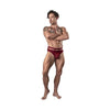 Lucifer Cutout Thong Burgundy L/xl