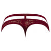 Lucifer Cutout Thong Burgundy L/xl