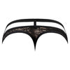 Lucifer Cutout Thong Black L/xl