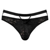 Lucifer Cutout Thong Black L/xl