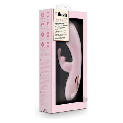 Blush Morgan Rabbit Vibrator - Pink