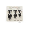 Roses Til Dawn Silicone Anal Plug Kit