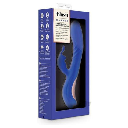 Blush Harper Rabbit Vibrator - Midnight