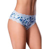 Sweet Treats Crotchless Boy Short W/wicked Sensual Care Blueberry Lube - Blue L/xl