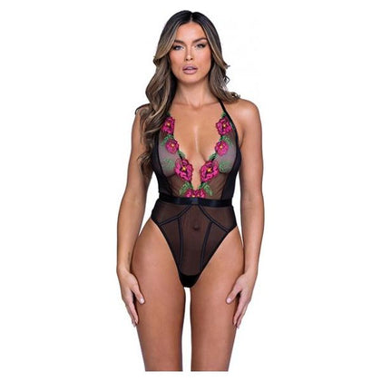 Peony Paradise Teddy - Black Md