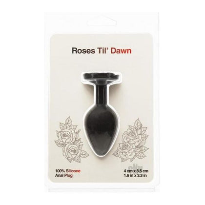 Roses Til Dawn Silicone Anal Plug Medium