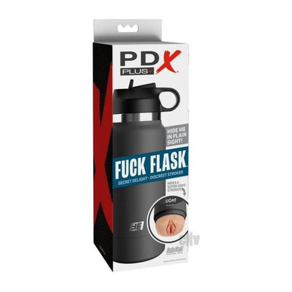 Pdx Plus Fuck Flask Secret Delight Stroker - Light/grey