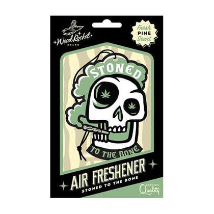 '=wood Rocket Stoned To The Bone Air Freshener - Pine