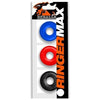 Oxballs Ringer Max 3 Pack Cockrings - Multi Color