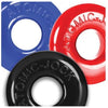 Oxballs Ringer Max 3 Pack Cockrings - Multi Color