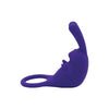 Natalie's Toy Box The Cock Hopper Cock Ring & Bullet Vibrator - Purple