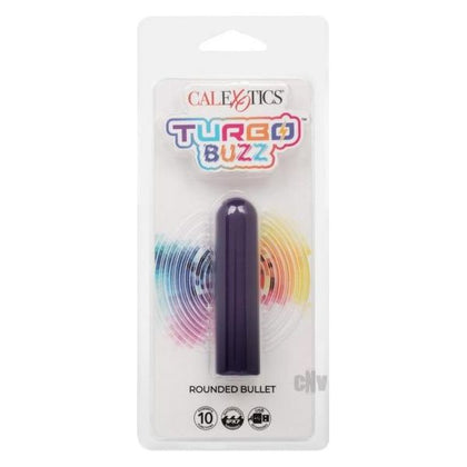 Turbo Buzz Rounded Bullet Stimulator - Purple