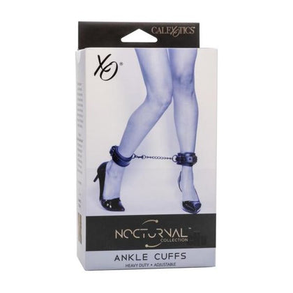 Nocturnal Collection Adjustable Ankle Cuffs - Black