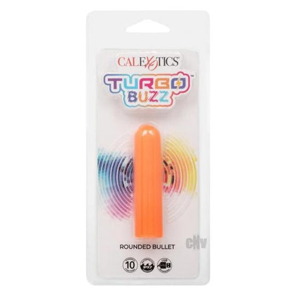 Turbo Buzz Rounded Bullet Stimulator - Orange