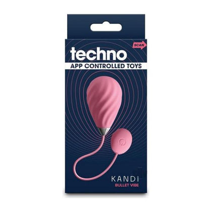 Techno Kandi App-controlled Insertable Vibe Pink