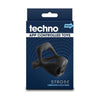 Techno Strobe App-controlled Vibrating Cock Ring Black