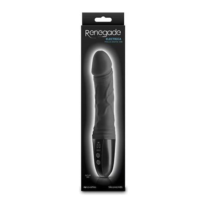 Renegade Electrica Phallic Digital Vibe Black