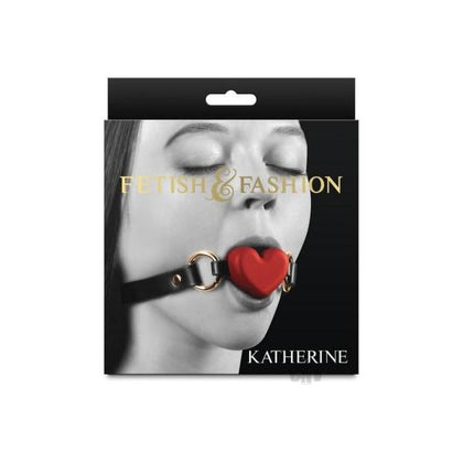 Fetish & Fashion Katherine Heart Gag Red