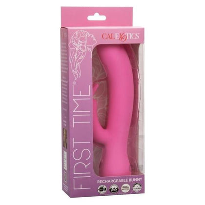 First Time Rechargeable Rabbit Vibrator - Pink