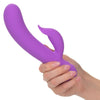 First Time Rechargeable Pleaser Vibrator - Purple