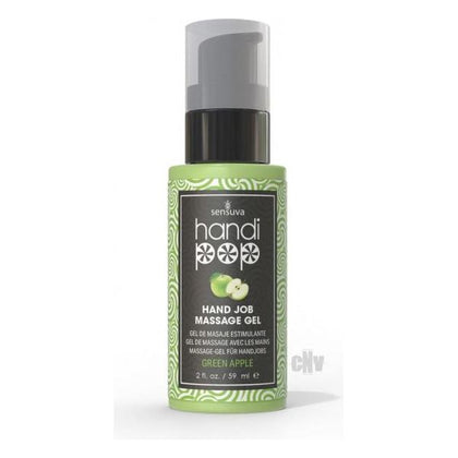 Handipop Edible Massage Gel Green Apple 2 Oz