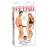 Fetish Fantasy Series for Him or Her Hollow Strap-On - Black