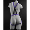 Dillio Pur 7in Strap-On Suspend Harn Set