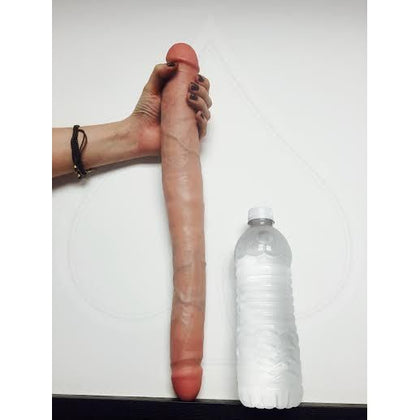 King Cock 16 Tapered Double Dildo - Flesh