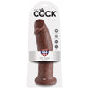 King Cock 10-Inch Cock Brown