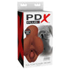 PDX Plus Pick Your Pleasure Stroker - Brown