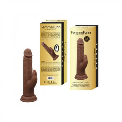 Femme Funn Wireless Turbo Rabbit - Brown