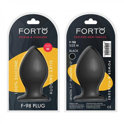 Forto F-98 Plug - Medium Black