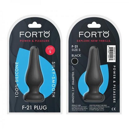 Forto F-21 Plug - Small Black