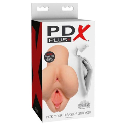 PDX Plus Pick Your Pleasure Stroker - Ivory