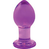 Crystal Butt Plug Medium - Purple